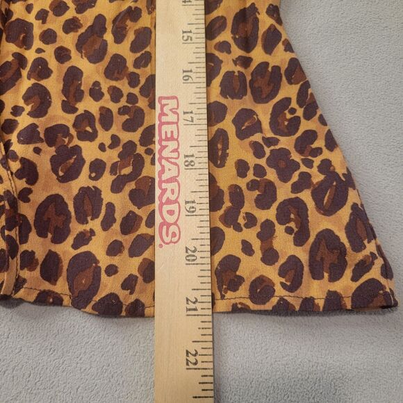 Mango Animal Print Blouse Size US 6 - Picture 6 of 8